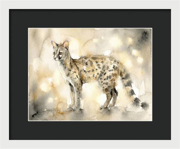 Genet In Watercolor Elegance