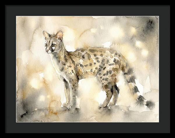 Genet In Watercolor Elegance