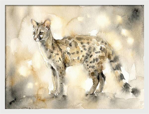Genet In Watercolor Elegance