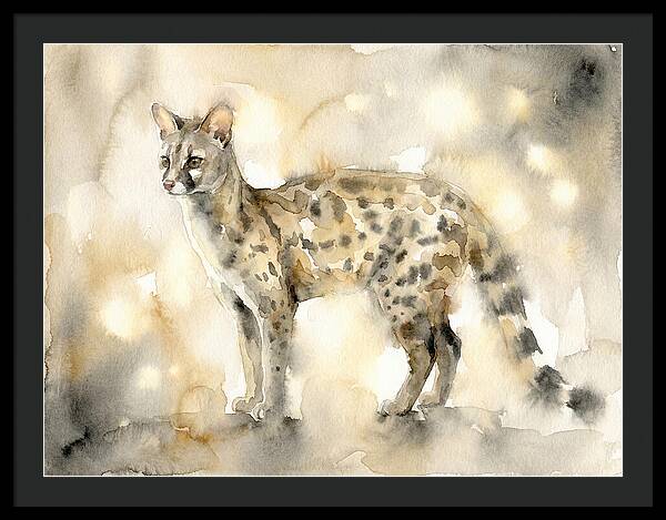Genet In Watercolor Elegance