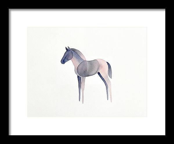 Gentle Foal Silhouette