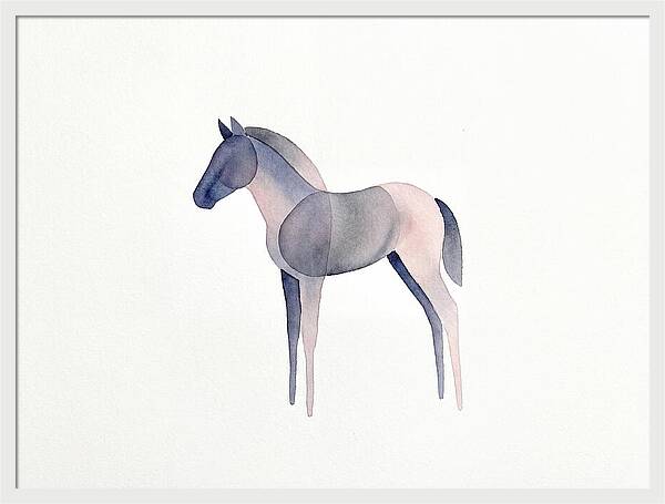 Gentle Foal Silhouette