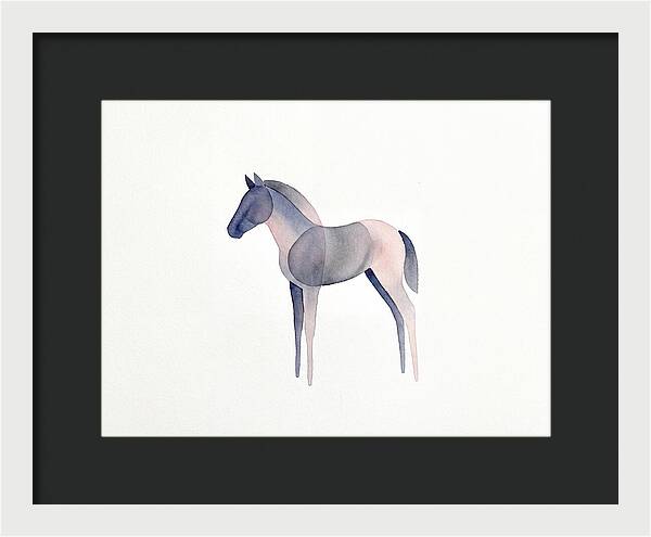 Gentle Foal Silhouette