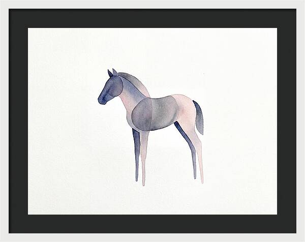 Gentle Foal Silhouette