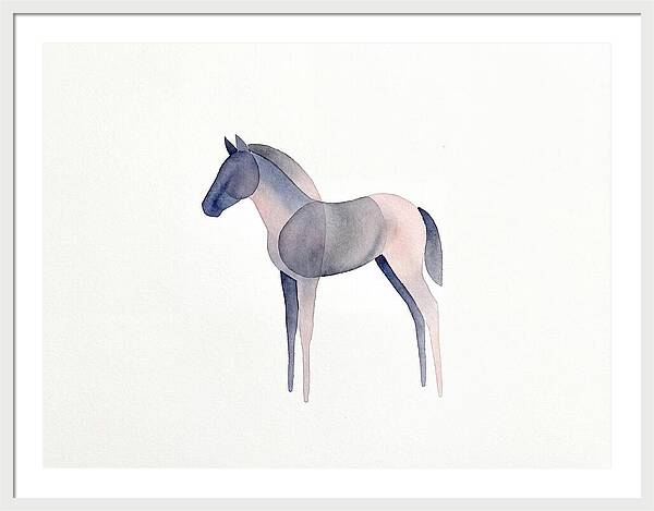 Gentle Foal Silhouette