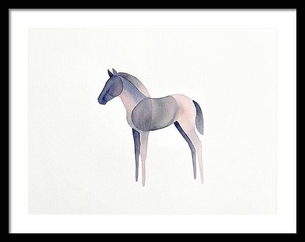 Gentle Foal Silhouette