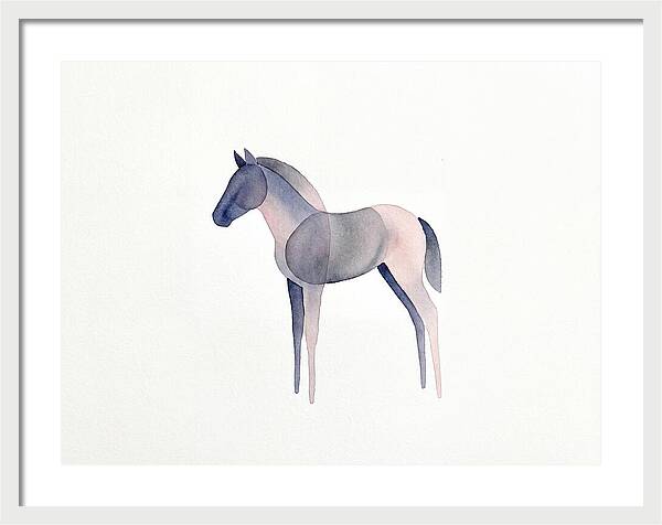 Gentle Foal Silhouette