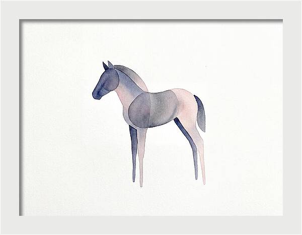 Gentle Foal Silhouette