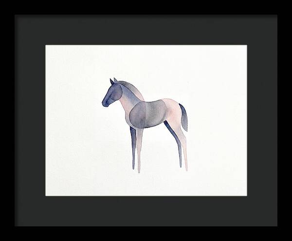 Gentle Foal Silhouette