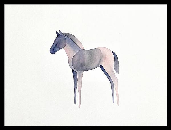 Gentle Foal Silhouette