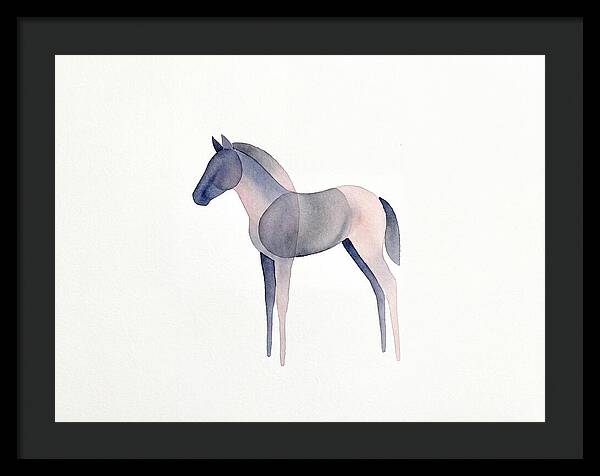 Gentle Foal Silhouette
