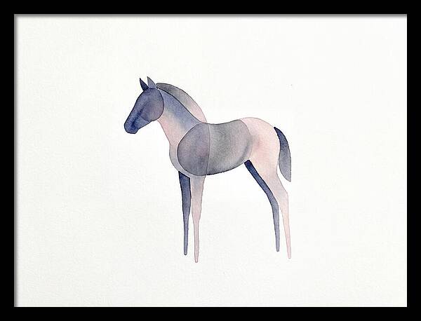 Gentle Foal Silhouette