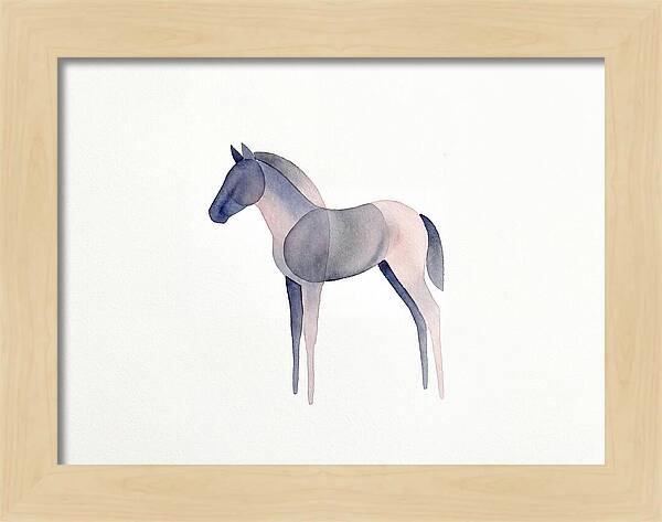 Gentle Foal Silhouette