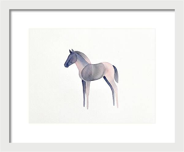 Gentle Foal Silhouette