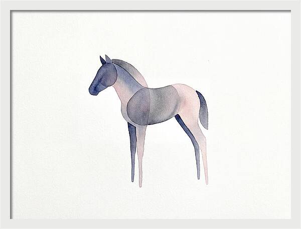 Gentle Foal Silhouette