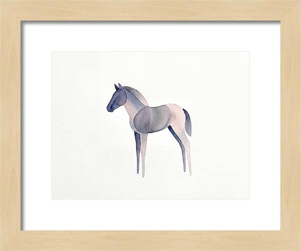 Gentle Foal Silhouette