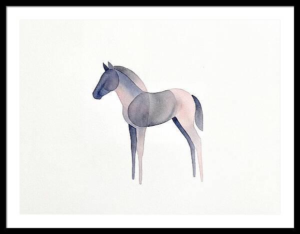 Gentle Foal Silhouette