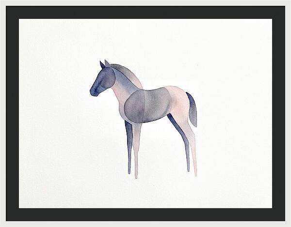 Gentle Foal Silhouette