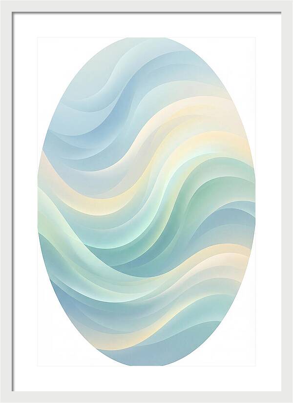 Gentle Waves In Soft Hues