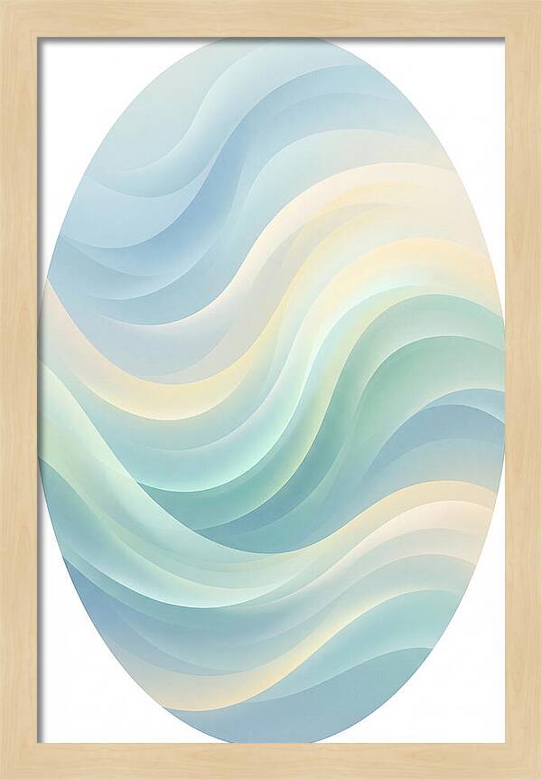 Gentle Waves In Soft Hues