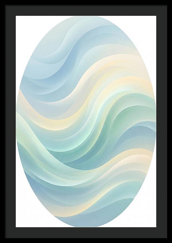 Gentle Waves In Soft Hues