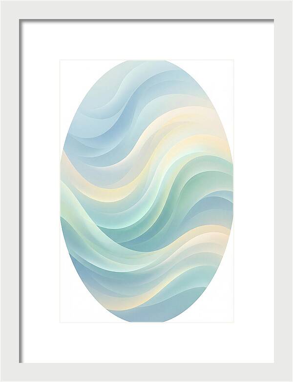 Gentle Waves In Soft Hues