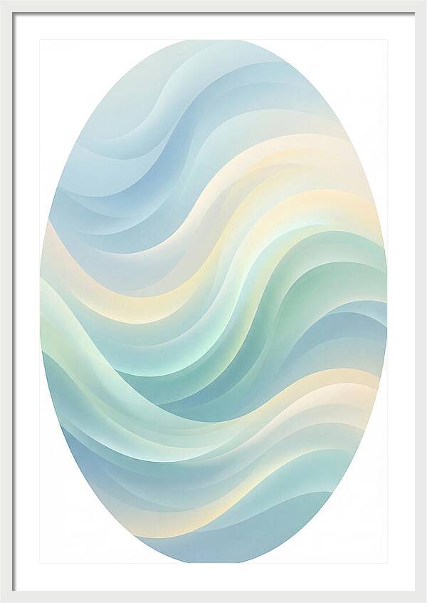 Gentle Waves In Soft Hues