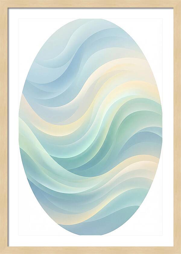 Gentle Waves In Soft Hues