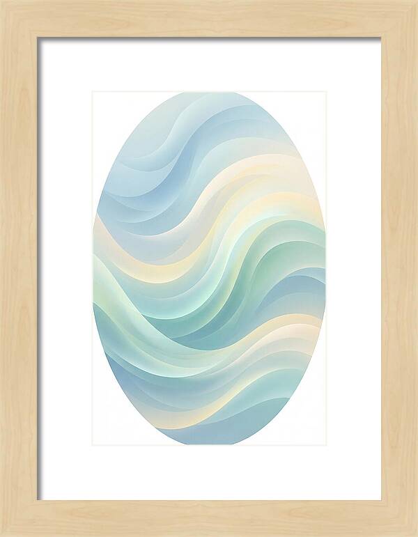 Gentle Waves In Soft Hues
