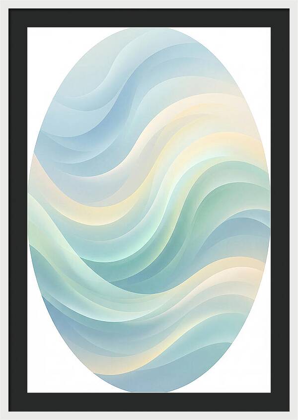 Gentle Waves In Soft Hues