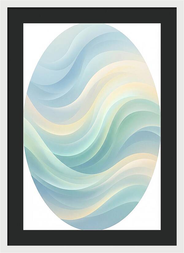 Gentle Waves In Soft Hues
