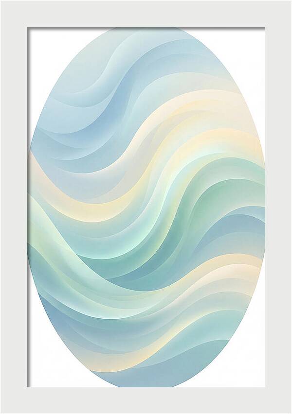 Gentle Waves In Soft Hues