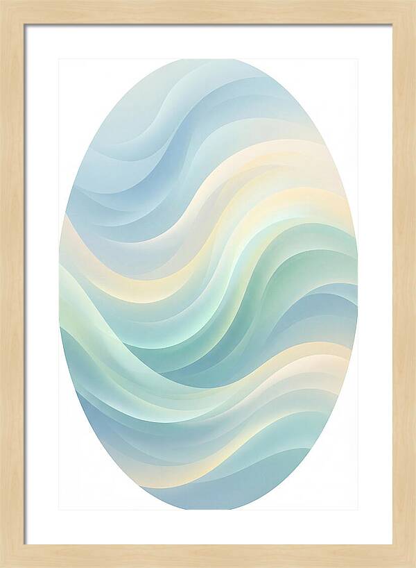 Gentle Waves In Soft Hues