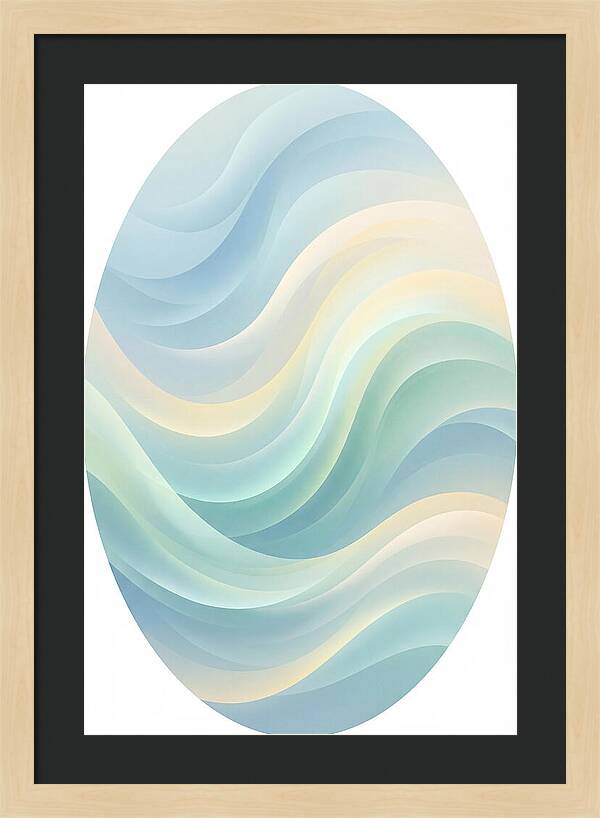 Gentle Waves In Soft Hues