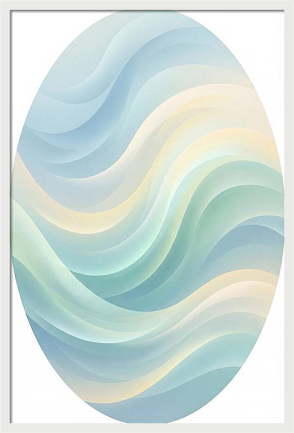 Gentle Waves In Soft Hues