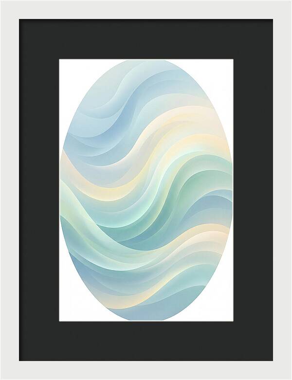 Gentle Waves In Soft Hues