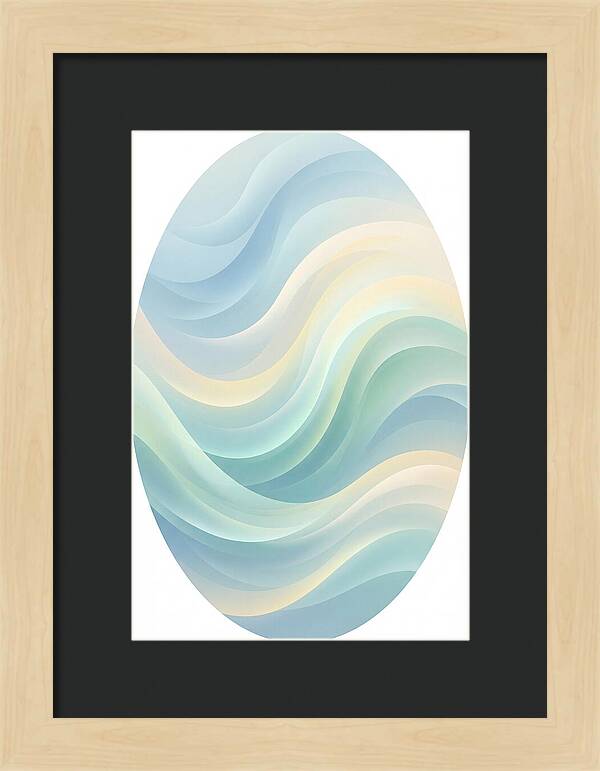 Gentle Waves In Soft Hues