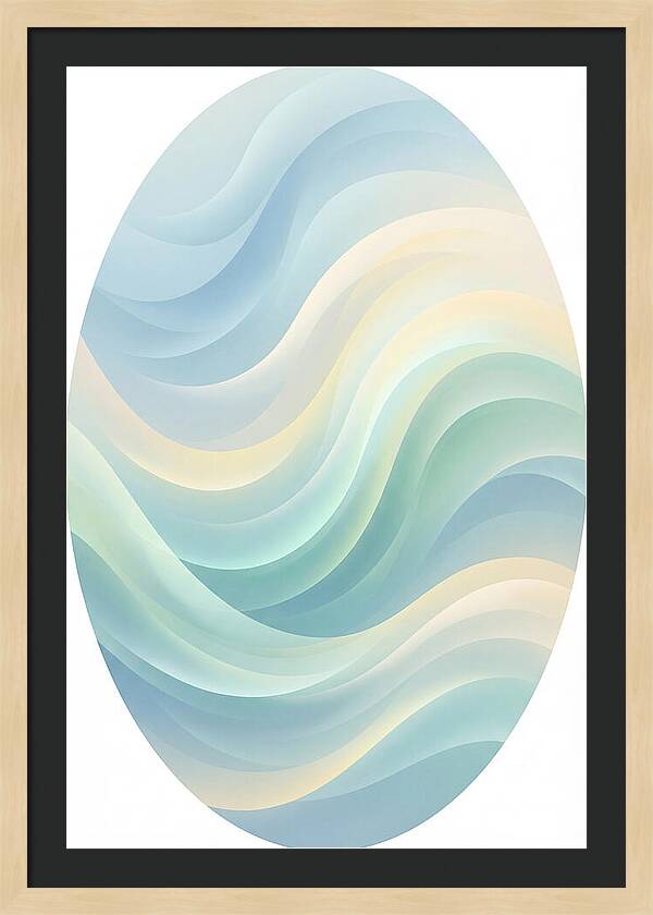 Gentle Waves In Soft Hues
