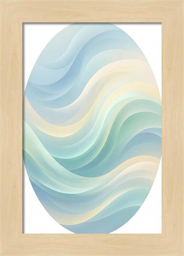 Gentle Waves In Soft Hues