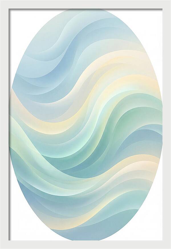 Gentle Waves In Soft Hues