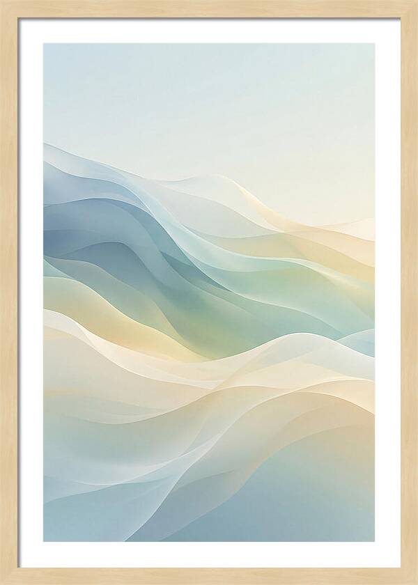 Gentle Waves Of Color