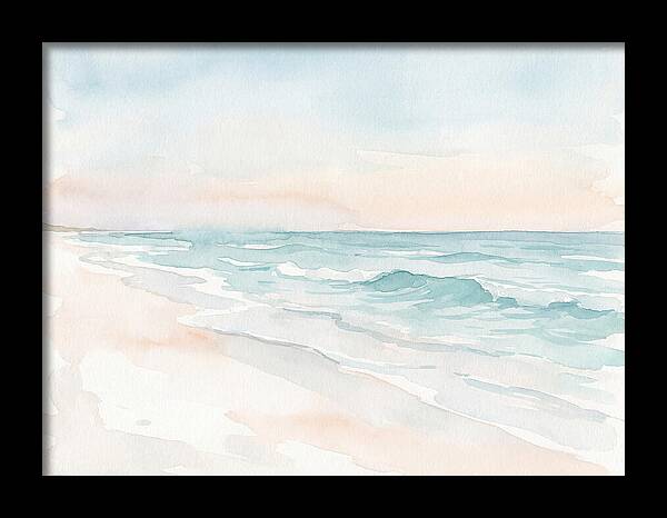 Gentle Waves On White Sands