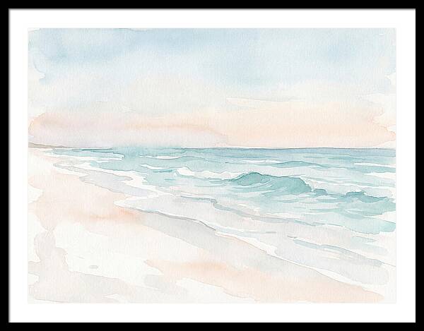 Gentle Waves On White Sands