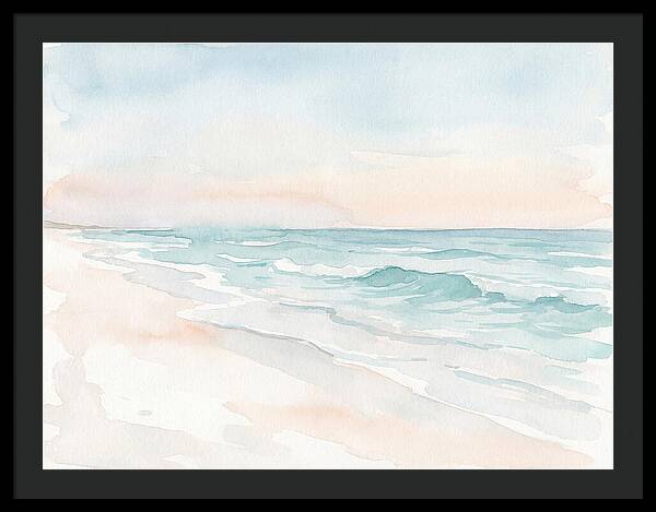Gentle Waves On White Sands