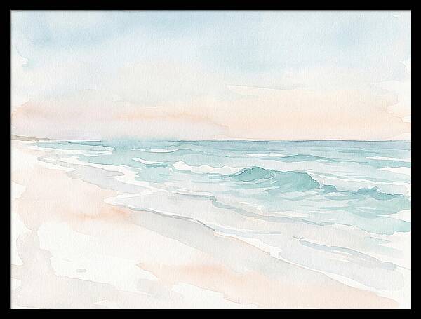 Gentle Waves On White Sands