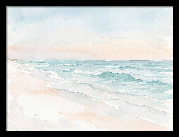 Gentle Waves On White Sands