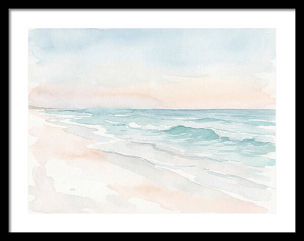Gentle Waves On White Sands