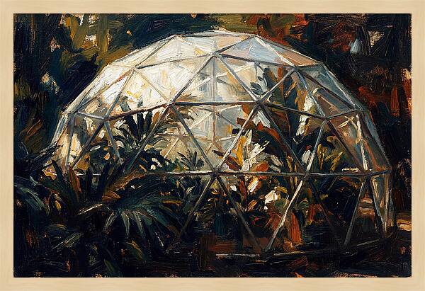 Geodesic Dome Greenhouse