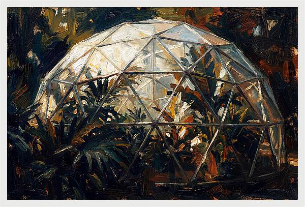 Geodesic Dome Greenhouse