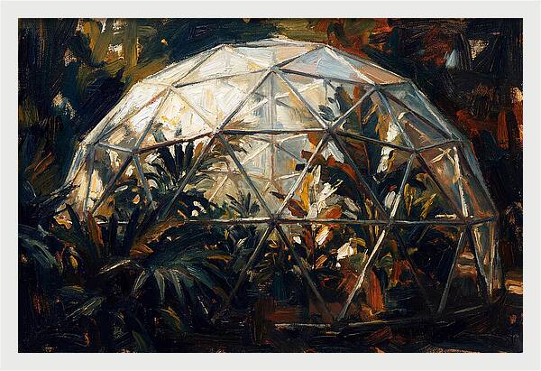 Geodesic Dome Greenhouse